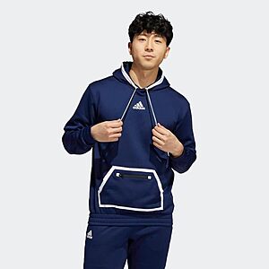 adidas Men's Team Issue Pullover Hoodie: Black or Grey $21.60, Team Navy $18 + Free Shipping