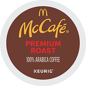 72-Count McCafé Keurig Single Serve K-Cup Pods (Premium Roast) $24.35 w/ S&S & More + Free S/H
