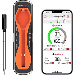 ThermoPro TempSpike Truly Wireless Bluetooth Meat Thermometer w/ 500' Range $51 + Free Shipping