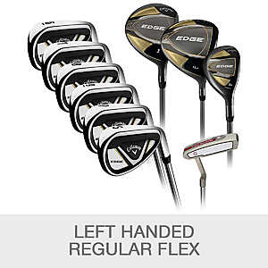Costco Callaway Edge 10-piece Golf Club Set, Left Handed - Regular Flex $549.99