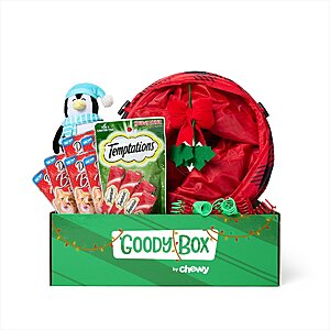 Goody Box Holiday Pet Cat or Dog Toys & Treats from $13 & More + Free S&H Orders $49+