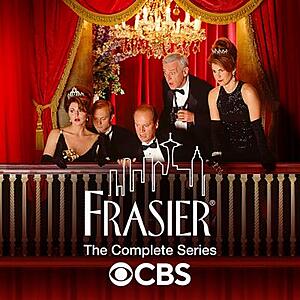 Frasier: The Complete Series (1993) (Digital SD TV Show) $19.99 via VUDU/Apple iTunes