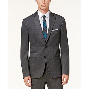 MICHAEL Michael Kors Men's Slim-Fit Heathered Knit Suit  $79 & More + $3 S/H