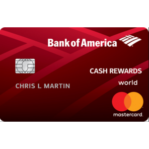 Bank of America® Cash Rewards Credit Card $200 Bonus Offer w/ $500 in eligible purchases