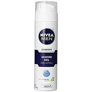 3-Pack 7oz NIVEA Men Sensitive Shaving Gel $7.29 or less w/ S&S + Free S/H & More NIVEA Men