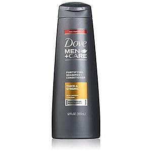 4-Count 12-Oz Dove Men+Care 2 in 1 Shampoo and Conditioner $7.20 w/ S&S + Free S/H