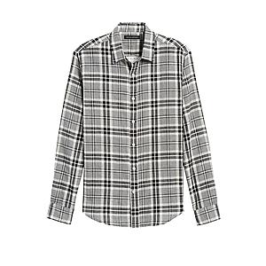Banana Republic: Extra 60% Off Men's Markdowns |  Untucked Double-Weave Shirt $14.80 & More + FS on $10+