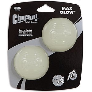 2-Pack of Chuckit! Max Glow Ball Dog Toy (Medium) $4.95