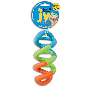 HDP JW Dogs in Action Rubber dog tug toy $3.39