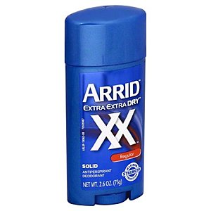 Price Error: Arrid XX Maximum Strength Solid Antiperspirant Deodorant, Regular 2.6 oz (Pack of 6) for $1.88