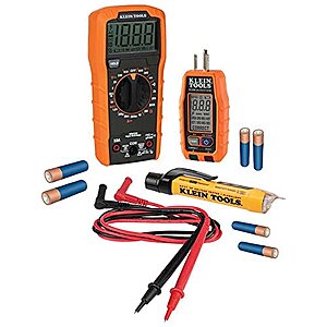 3-Piece Klein Tools 69355 Digital Multimeter Electrical Test Kit $45 + Free Shipping