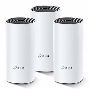 *$136 With Amazon CC* & $20 Coupon Clipped: TP-Link Deco4 (3 pack) Whole Home Mesh WIFI System – Up to 5, 500 Sq. ft $136