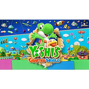Yoshi's Crafted World (Nintendo Switch Digital Download) $40 & More