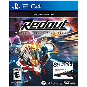 Redout (PlayStation 4, Physical) $11.41 + Free Shipping w/ Prime or on $25+