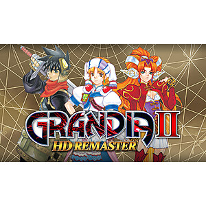 Grandia or Grandia II HD Remaster (PC Digital Download) $10