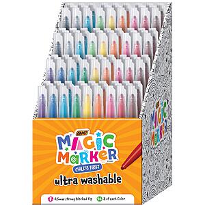 96-Count BIC Child's First Magic Marker $20 + Free Shipping w/ Prime or on $35+