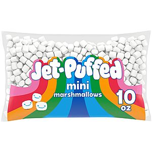 10-Oz Jet-Puffed Mini Marshmallows $1.05 w/ S&S + Free Shipping w/ Prime or $35+