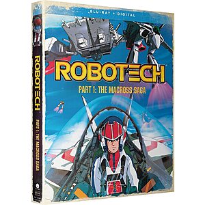 Robotech Series Blu-Ray + Digital: The Macross Saga (Part 1) $25 or The New Generation (Part 3) $27 + Free Shipping w/ Prime or on Orders $35+