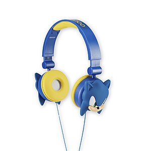 Kid's Over-Ear Headphones (Sonic the Hedgehog, PJ Mask, Peppa the Pig, or Tonka) $16 + Free Shipping w/ Prime or on Orders $35+