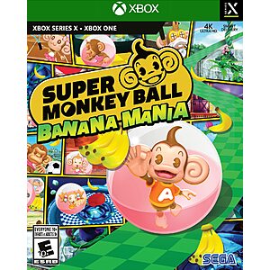 Super Monkey Ball: Banana Mania Standard Edition (Xbox) $6.50