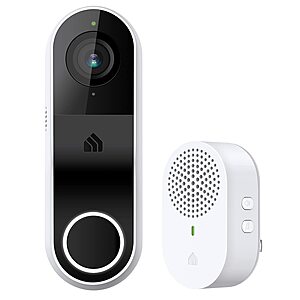 Kasa Smart Video Doorbell Camera Hardwired w/ Chime, 2K Resolution at Amazon - $33.74, Free Ship