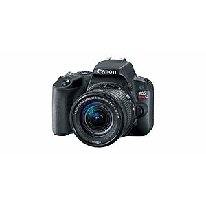 Canon EOS Rebel SL2 DSLR with EF-S 18-55mm Lens $479.99