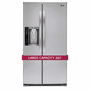 Costco LG 26CuFt Side-by-Side Ultra Large Capacity Refrigerator - $1149.99