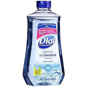 Dial Complete Antibacterial Foaming Hand Soap Refill, Spring Water, 32 Fluid Ounces $2.19