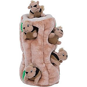 Outward Hound Hide-A-Squirrel Squeaky Puzzle Plush Dog Toy (X-Large) $5.10