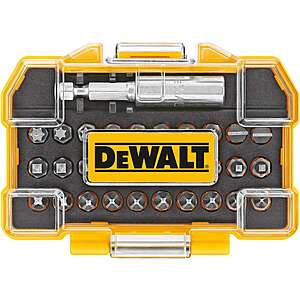 Ace Hardware: DeWalt 31 pc Screwdriver Set $6.99; DeWalt Assorted Drive Guide Bit Set Heat-Treated Steel 14 pc $6.99