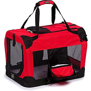 PET LIFE Soft Folding Collapsible  Pet Dog Crate House Carrier XL 36" -$35.79
