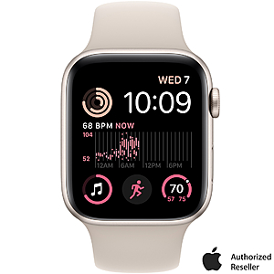 AAFES Eligible Shoppers - Apple Watch SE (2022) GPS 40mm $149 - 44mm $179