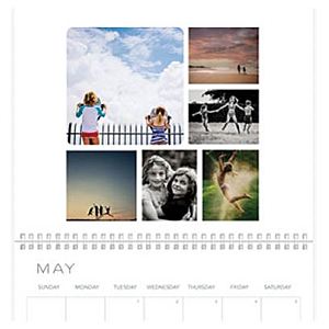 Shutterfly 8"x11" Custom Wall Calendar $9 & More