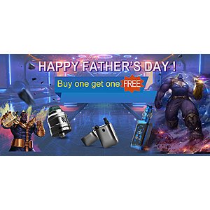Vapesourcing Father’s Day Sale! Buy one get one free and extra 10% Off