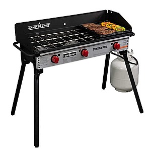 YMMV Costco In-Store Only - Camp Chef Tundra 3 Burner Stove with Griddle $149.97