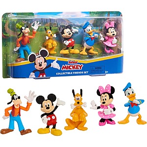 $5.86: Disney Junior Mickey Mouse Collectible Figure Set, 5 Pack, 3-inch