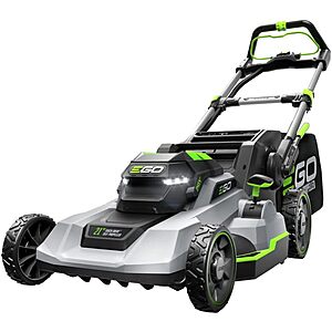 $419: EGO Power+ LM2125SP 21-Inch 56-Volt Lithium-ion Cordless Self-Propelled Lawn Mower with Touch Drive™ with 7.5Ah Battery and Rapid Charger Included