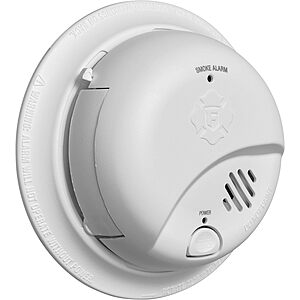 First Alert Smoke Alarms: SMI100-AC Hardwire Interconnect Alarm w/ Battery Backup $13.85 & More