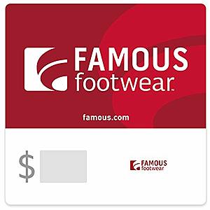 Prime Day Deal: Save 20-21% off $50 gift cards for Famous Footwear, Nautica, Dollar Shave Club, O'Charley's $40