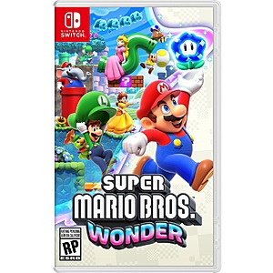 Super Mario Bros Wonder  $39.99 + tax HSN