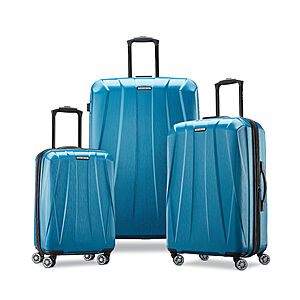 3-Piece Samsonite Luggage Sets: 3-Pc Centric 2 (Caribbean Blue) $200 & More + Free S/H
