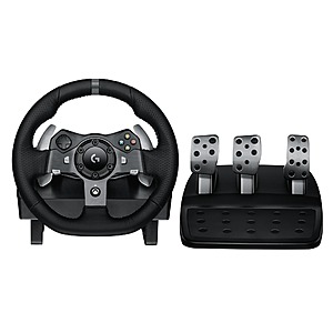 Logitech G920 Driving Force Racing Wheel & Pedals (Xbox Series X|S, Xbox One, PC, Mac) $197 + Free Shipping