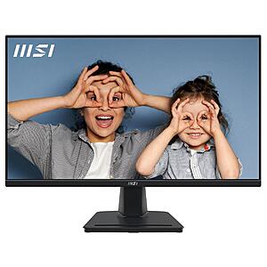 MSI Pro 1920x1080 FHD 100Hz IPS Gaming Monitor w/ HDMI Cable, Built-In Speakers, & Accessory Slot: 25" (MP251) $80 or 27" (MP275) $100 + Free Shipping
