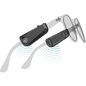 Amazon - JLab JBuds Frames Wireless Open-Ear Audio for Your Glasses, 8-Hour Bluetooth Playtime $8.99