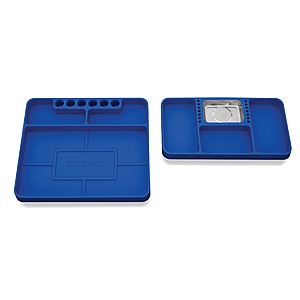 Kobalt Silicone Organizer Insert 2-pc Silicone Tool Tray Set with Magnetic Insert in Blue | 81694 $13.98 Lowes