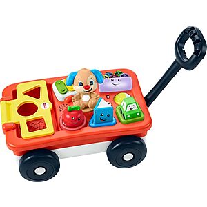 $22.49: Fisher-Price Baby & Toddler Laugh & Learn Pull & Play Learning Wagon Toy Amazon
