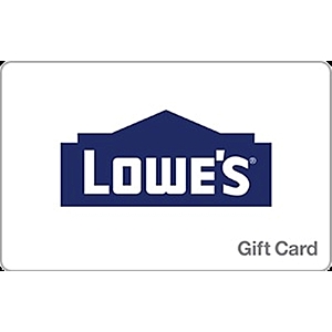 $100 Lowe's Gift Card for $90, egifter