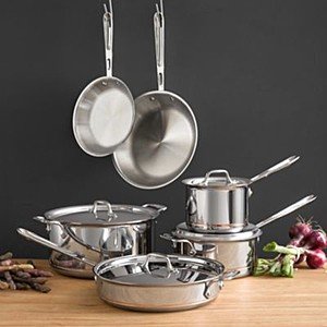 All-Clad Copper Core 10 pc cookware set for $630 (with Macy's Credit card)