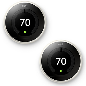 Google Nest: Learning Thermostat (3rd Gen) w/ 3 Temperature Sensors $249 & More w/ 2.5% SD Cashback + Free S/H