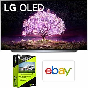 55" LG OLED55C1PUB 4K Smart OLED TV + $120 eBay Credit + 4-Yr Warranty $1299 + Free Shipping
